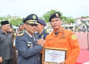 Wabup Bagus Santoso Berikan Penghargaan di Peringatan Harhubnas 2025