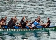 Semangat “Kayu Serentak” Bawa Setda Anambas Juarai Dragon Boat Korpri 2025