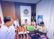 Lapas Bagansiapiapi dan Polres Rohil Sinkronkan Kesiapan Senjata Keamanan
