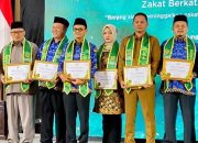 Wakil Bupati Anambas Terima Penghargaan Baznas Kepri atas Inisiasi Kebijakan Zakat ASN