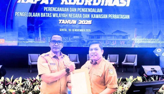 Kepala BPPD Kepri Kawal Pembangunan Perbatasan di Rakornas BNPP