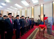 Bupati Kasmarni Lantik 31 Pejabat Tinggi Pratama di Lingkungan Pemkab Bengkalis