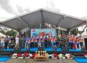 Komandan Baterai Arhanud Yonmarhanlan IV Hadiri Pembukaan Sea Eagle Boat Race 2025 di Belakang Padang