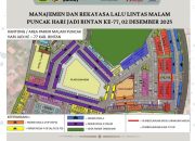 Peringatan Hari Jadi Bintan ke-77: Ini Pengaturan Lalu Lintas dan Lokasi Parkir di Tanjung Uban