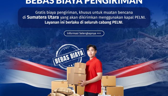 PELNI Group Gratiskan Angkut Barang Bantuan untuk Bencana di Sumut dari Seluruh Wilayah Indonesia