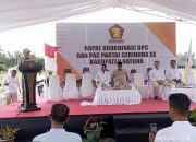 Rakor Gerindra Natuna, Marzuki: Kawal Program Presiden Prabowo hingga ke Akar Rumput