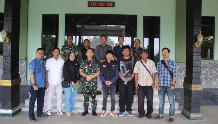 PWI Tanjungpinang Audiensi bersama Kodim 0315 Tanjungpinang