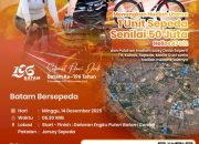 Kemeriahan HJB Batam ke-196: Bersepeda Bersama Hadirkan Hadiah Utama Rp50 Juta