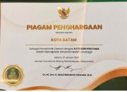 Batam Raih Penghargaan UHC Awards 2026 Kategori Pratama   