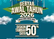 Gebyar Awal Tahun 2026, PLN Hadirkan Promo Tambah Daya Diskon 50 Persen