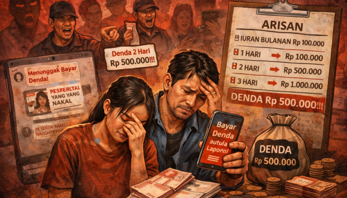 Jeratan Arisan dengan Denda Selangit, Peserta Tercekik Aturan Tak Masuk Akal