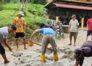 Jelang Ramadhan, Warga Tarempa Selatan Gelar Gotong Royong Bersihkan Lingkungan