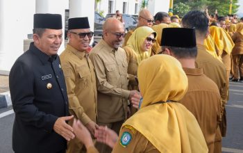 Apel Perdana Usai Lebaran, Ansar Ajak ASN Kepri Tingkatkan Kinerja dan Hemat Energi