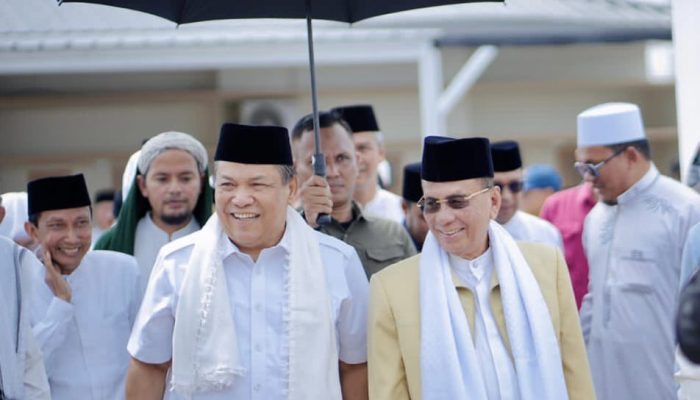 Bupati Bistamam dampingi Plt Gubernur Riau Safari Ramadan di Bagansiapiapi