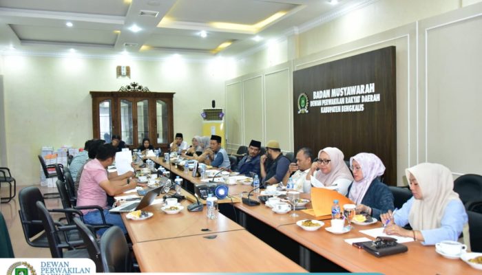 Sekretaris DPRD Bengkalis Pimpin Penyusunan Renja TA 2027