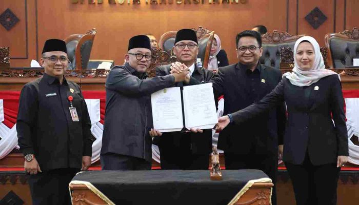 Sahkan Perubahan Perda, Pemkot dan DPRD Perkuat Struktur Organisasi
