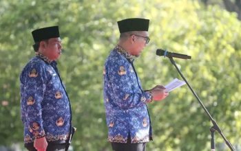 Peringatan Hari Otonomi Daerah ke-XXX, Wabup Novrizal Pimpin Upacara di Lingga   