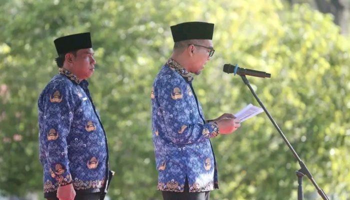 Peringatan Hari Otonomi Daerah ke-XXX, Wabup Novrizal Pimpin Upacara di Lingga   