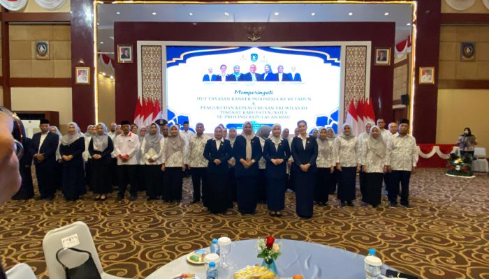 Peduli Kesehatan, Sinta Aneng Hadiri Acara Pengukuhan YKI