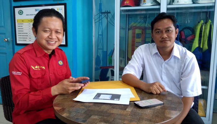 ‎Kepala Desa Mengkait Kunjungi PLN Anambas, Bahas Kebutuhan Listrik Warga