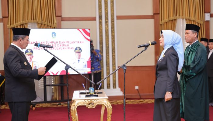 Siap Wujudkan Birokrasi Efektif, Misni Resmi Jadi Sekda Kepri