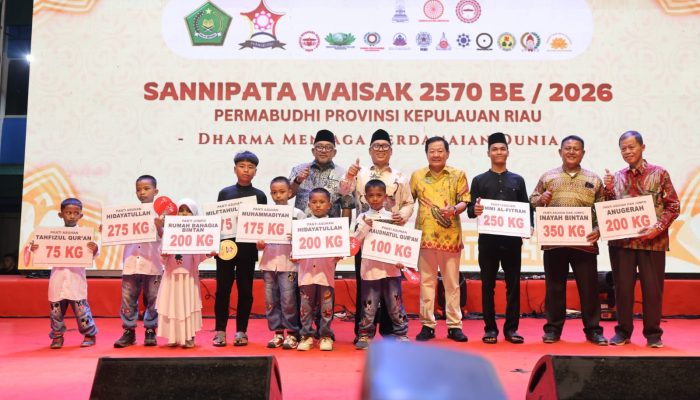 Nyanyang: Kepri Rumah Besar Kerukunan dan Toleransi, Waisak Jadi Momentum Perkuat Persaudaraan
