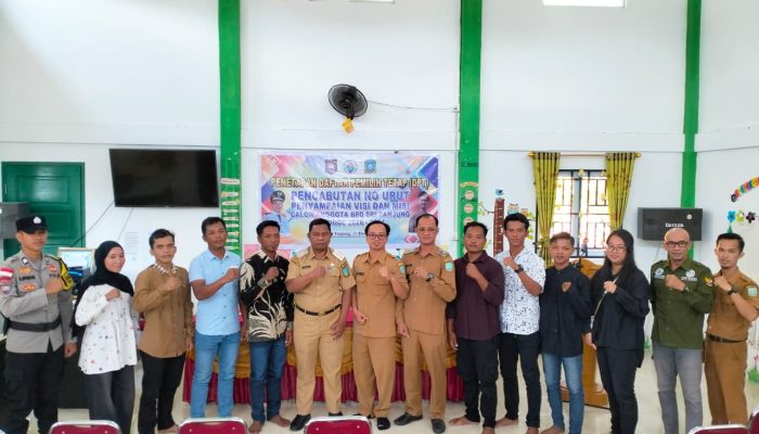 Tetapkan DPT dan Nomor Urut, Ini Daftar Calon BPD Sri Tanjung 2026–2034