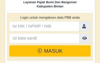 Pemkab Bintan Luncurkan Layanan Pajak Digital