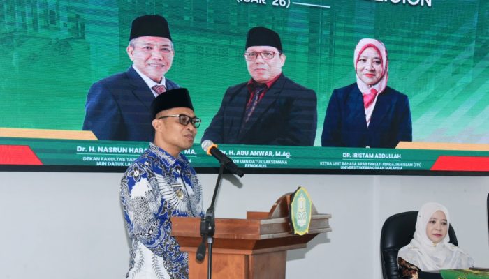 Wabup Bagus Santoso Apresiasi Seminar Internasional Bahasa Arab & Agama