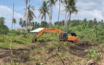 PMI Natuna Mulai Pembersihan Lahan Pembangunan Markas dan UDD
