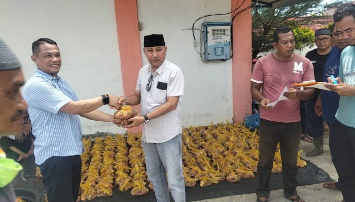 Dinas PUPR Rokan Hilir Laksanakan Pemotongan Hewan Kurban, Pererat Kebersamaan dan Kepedulian Sosial