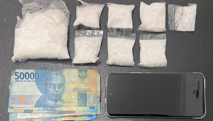 Polda Kepri Gagalkan Peredaran 233 Gram Sabu di Batam