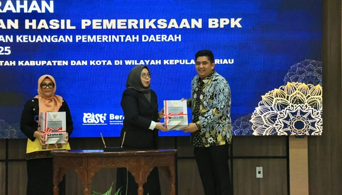 Bintan Raih WTP ke-15 Berturut-turut, Roby Kurniawan Apresiasi Kerja Kolektif Seluruh OPD