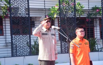 Sekda Bengkalis Pimpin Apel Kesiapsiagaan Darurat Karhutla Tahun 2026