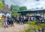 Nelayan Berakit Aksi Damai, Tuntut Kesepakatan Mediasi Sah Karena Pelaku Ngaku Bersalah