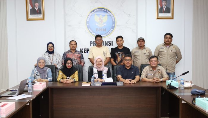 PWI-BNNP Kepri Mitra Strategis Dalam Rangka Sosialisasi Pencegahan dan Pemberantasan Narkotika