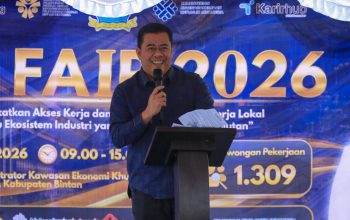 Sekda Ronny Buka Job Fair Bintan 2026, Tersedia 1.309 Lowongan Kerja