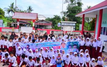 Dukungan Kabupaten Layak Anak, Diskominfotik Bengkalis Edukasi Siswa SD