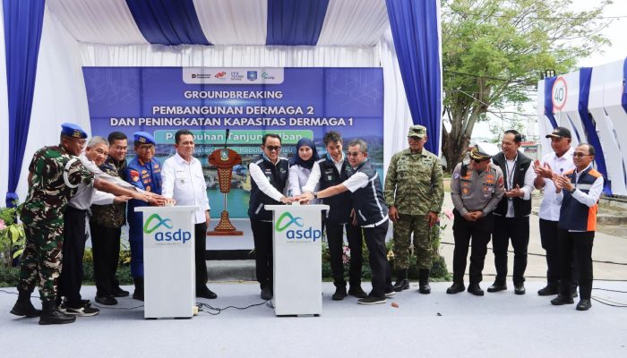 Sekda Bintan Hadiri Groundbreaking Dermaga 2 ASDP Tanjung Uban
