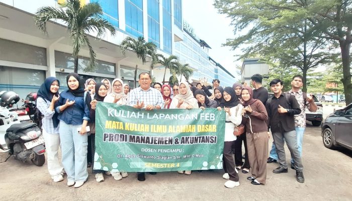 Jasa Raharja Kepri Tingkatkan Literasi Keselamatan Transportasi dan Kepatuhan Pajak Kendaraan bagi Mahasiswa UNIBA