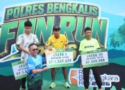 Sekda Bengkalis Lepas Peserta Fun Run Peringati Hari Bhayangkara