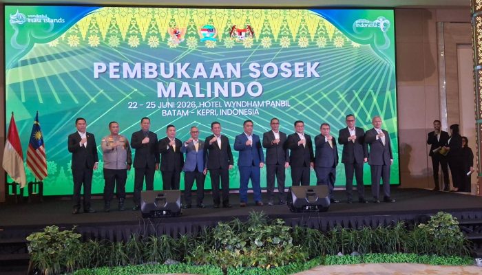 Sosek Malindo ke-22 Resmi Dibuka di Batam, Perkuat Kerja Sama Kepri-Riau dengan Johor dan Melaka
