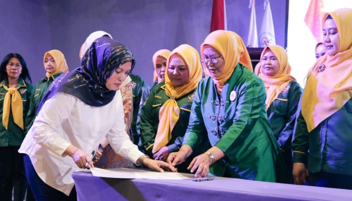 Deby Maryanti Hadiri Pelantikan Wanita Tani HKTI, Dorong Produktivitas Pertanian Bintan