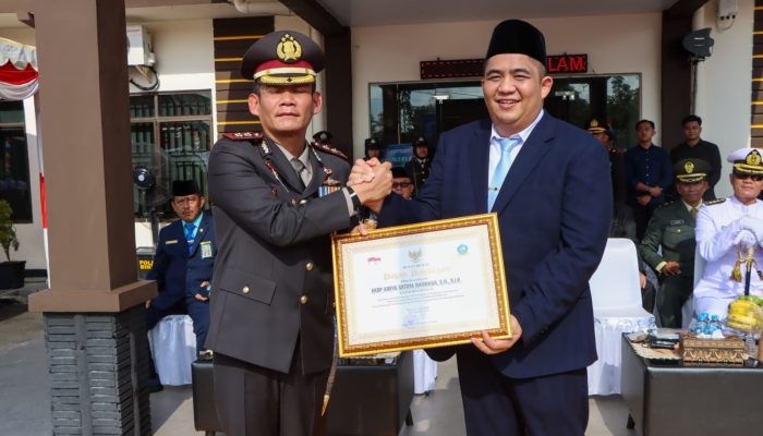 Bupati Bintan Hadiri Peringatan Hari Bhayangkara ke-80