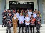 Anggota DPRD Kepri Mustamin Bakri Dampingi Menko Polkam Djamari Chaniago Kunjungi Natuna