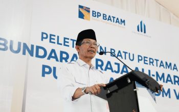 Lewat CSR, BP Batam Bangun Ikon Baru di Gerbang Bandara Hang Nadim