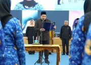 Bupati Bintan Resmi Lantik 40 PNS dan Jabatan Fungsional