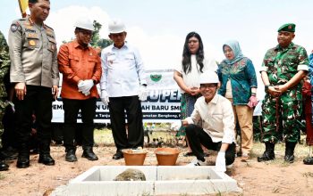 BP Batam Sediakan Lahan, SMKN 13 Batam Resmi Mulai Dibangun