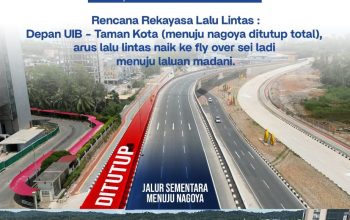 Catat! Ada Pengalihan Arus Lalu Lintas di Jalan Gajah Mada