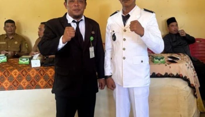 Isi Kekosongan Jabatan, M. Hadianto Resmi Menjadi Pj Kades Rejai